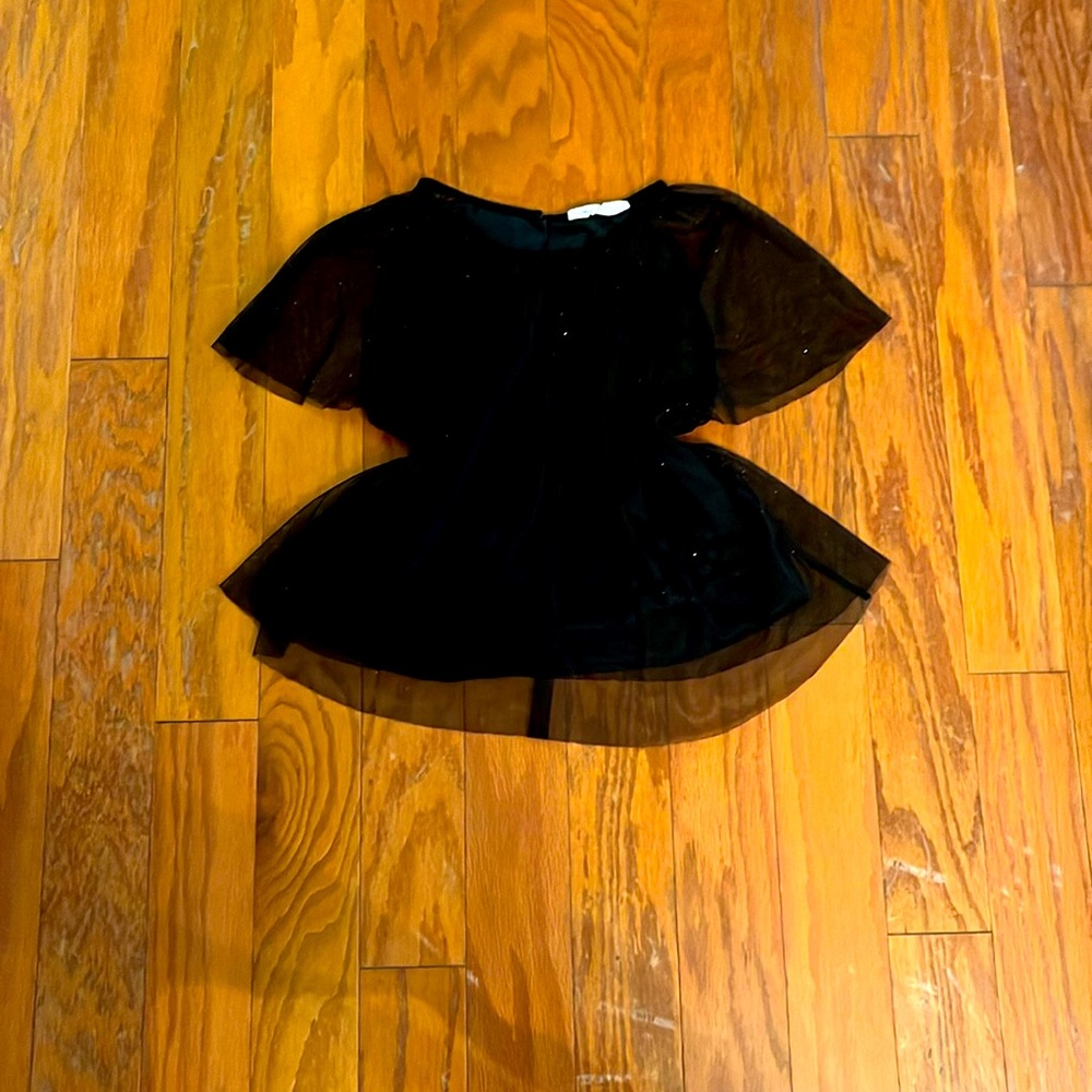 Sparkly Black Night Out Shirt